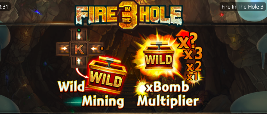 Игровой автомат Fire in the Hole 3